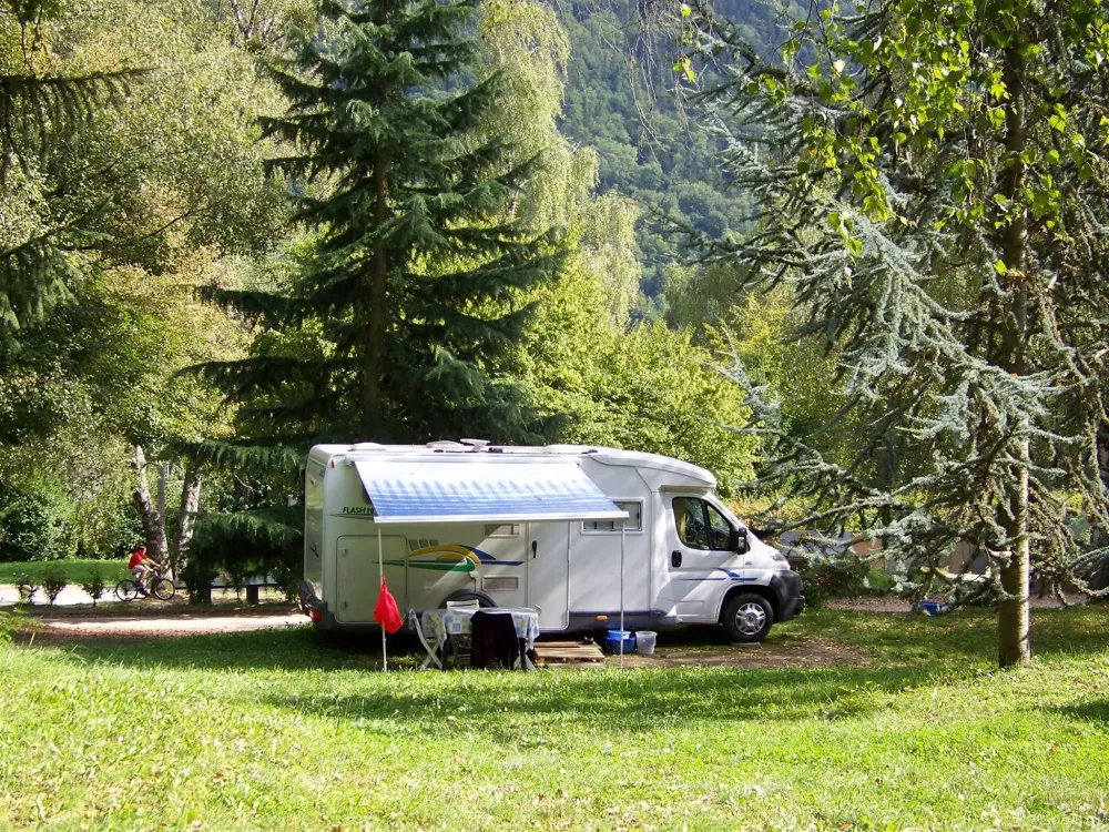 Emplacement caravane à Allevard