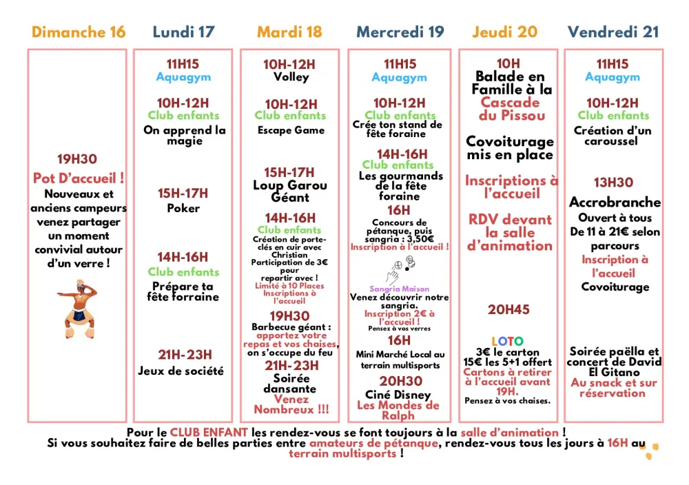 Programme